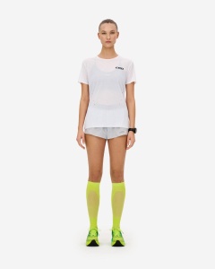 Pantaloni scurți alergare CEP Pro Run Ultralight - gri deschis | ultraușori - Img 9