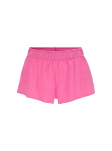 Pantaloni scurți alergare Craft Race Day Split Shorts 2 damă - roz - Img 7