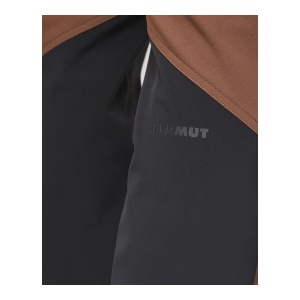 Pantaloni Softshell Barbati Mammut Zinal Guide So Hybrid Soil-Black - Img 8