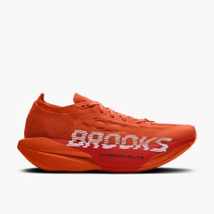 Pantofi alergare Brooks Hyperion Elite 6 - portocaliu cu roșu și alb