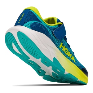 Pantofi Alergare Copii Hoka Rincon 4 Little Electric Aqua / Neon Hoka Citrus - Img 4