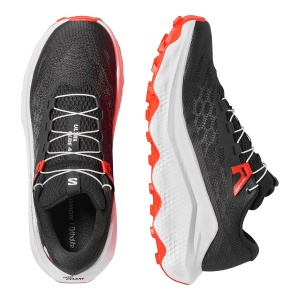 Pantofi Alergare Montana Barbati Salomon Ultra Glide 4 Black/White/Fiery Red - Img 6