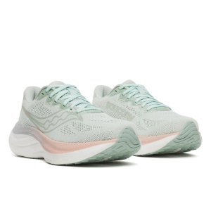 Pantofi alergare Saucony Ride 19 W - verde Mist | Cameo | PWRRUN+ - Img 2