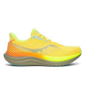 Pantofi alergare Saucony Triumph 23 - galben Vizigold | Laurel | PWRRUN PB