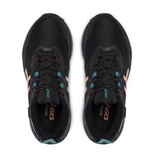 Pantofi Alergare Trail Femei Asics Gel-Venture 11 Waterproof Black-Apricot Crush - Img 4