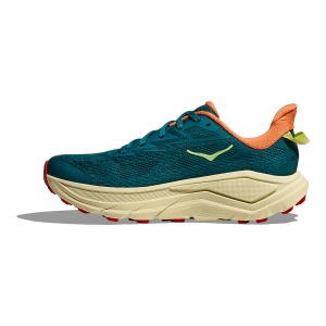 Pantofi Alergare Trail Femei Hoka Challenger 8 Tidal Wave-Pampas Grass - Img 2