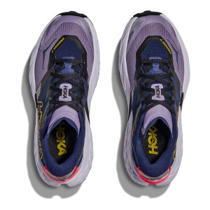Pantofi Alergare Trail Femei Hoka Speedgoat 7 Berry Jam-Starlight Glow - Img 4