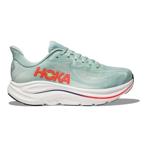 Pantofi Barbati Hoka Clifton 10 Sage-Neon Flame