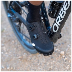 Pantofi ciclism MTB XC Northwave Striker Wide - negru/gri | calapod larg - Img 6