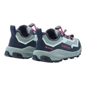 Pantofi Drumetie Baieti Lowa Trailux GTX Lo Jr Navy - Img 3