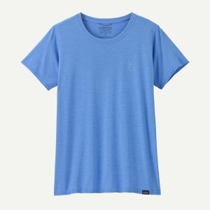 Patagonia - tricou - W Capilene Cool Daily Graphic Waters - Albastru deschis - Img 4