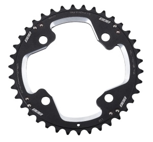 Plata pedalier BBB BCR-45S MTBGear comp. 2x10 Shim.XT 40T/104mm