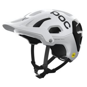 POC - casca MTB - Tectal Race Mips - Hydrogen White I Uranium Black