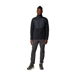 Polar Barbati Columbia Basin Butte Full Zip Fleece II Black