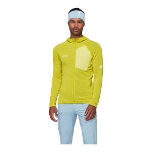 Polar Barbati Mammut Aenergy Light ML Hooded Yellow