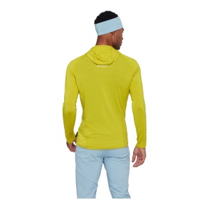 Polar Barbati Mammut Aenergy Light ML Hooded Yellow - Img 3
