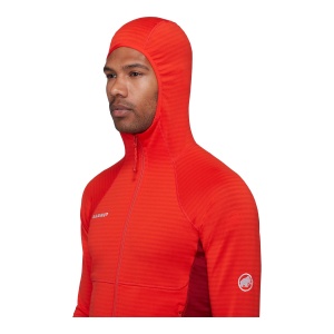 Polar Barbati Mammut Taiss ML Hooded Mammut Red-Dark Mammut Red - Img 2