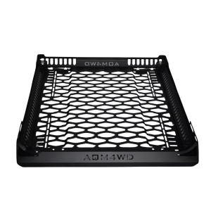 Portbagaj universal plafon pentru overlanding și expediții 98x117x9 cm, negru, AQM4WD S40