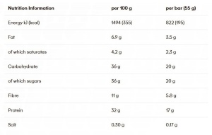 Powerbar - baton proteic Protein+ 30%, aroma vanilie cocos - 55g - Img 2