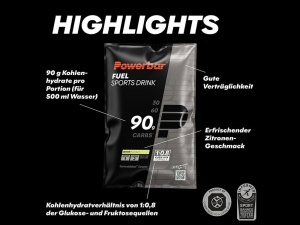 Powerbar - plic pudra carbohidrati - Fuel Drink - Lamaie - 94g - Img 3