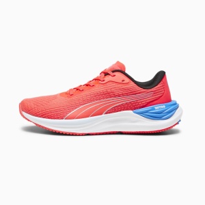 Puma - pantofi alergare pentru femei Electrify NITRO 3 - portocaliu Orhidee alb albastru Ultra - Img 3