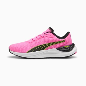 Puma - pantofi alergare pentru femei Electrify NITRO 3 W shoes - roz intens Poison verde Lime - Img 3
