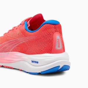 Puma - pantofi alergare pentru femei Velocity Nitro 2 - portocaliu Orhidee alb albastru Ultra - Img 5