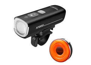 Ravemen - set far + stop - LS33 (K1000+CL05) Fata 1000lm + Spate 30lm USB-C