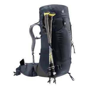 Rucsac Munte Barbati Deuter Aircontact Lite 40 + 10 Black-Graphite - Img 7