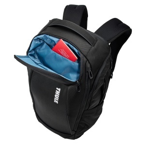 Rucsac urban cu compartiment laptop, Thule, Accent, 26L, Negru - Img 6