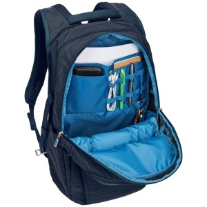 Rucsac urban cu compartiment laptop, Thule, Construct, 28L, Carbon Blue - Img 6