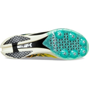 Saucony - pantofi alergare pentru barbati - Endorphin Cheetah - Galben Negru black I vizi - Img 4