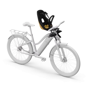 Scaun bicicleta copii THULE Yepp Nexxt 2 Mini cu montare in fata - Burnished Yellow - Img 2