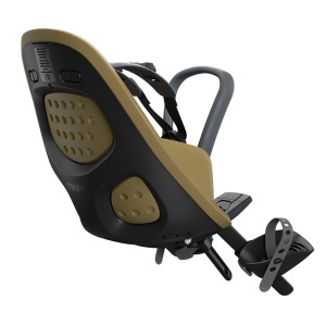 Scaun pentru copii, cu montare pe bicicleta in fata - Thule Yepp 2 Mini Front mounted, Nutria Green - Img 3