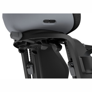 Scaun pentru copii, cu montare pe bicicleta in spate - Thule Yepp Nexxt 2 Maxi Rack mounted, Monument Gray - Img 4