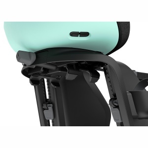 Scaun pentru copii, cu montare pe bicicleta in spate - Thule Yepp Nexxt 2 Maxi Rack mounted, Mint Green - Img 4