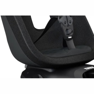 Scaun pentru copii, cu montare pe bicicleta in spate - Thule Yepp Nexxt 2 Maxi Rack mounted,Chocolate Brown - Img 4