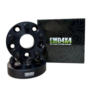 Set flanșe distanțiere 30mm, 5x114.3, M12x1.25, CB60.1, Grand Vitara 2 (cu inel de centrare) Emd4x4 - Img 2