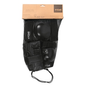 Set protectii TSG Jr Skate - Black - Img 3