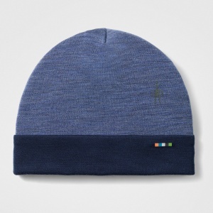 Smartwool - caciula - Thermal Merino Reversible Cuffed Beanie - Nightfall/Deep Navy - OS - Img 2