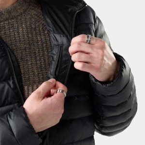 Smartwool - geaca - Winterloft Hooded Jacket - Black - L - Img 6