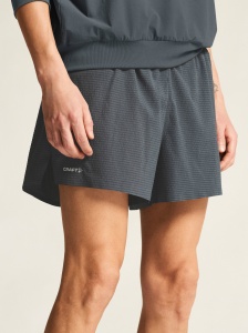 Șort alergare Craft Hypervent Structure Shorts bărbați - gri - Img 2