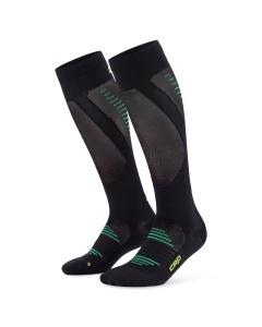 Șosete compresie înalte CEP Pro Run Ultralight - negre | alergare - Img 3