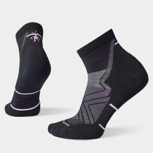 Șosete Merino alergare Smartwool Run - negru | Ankle | Targeted Cushion