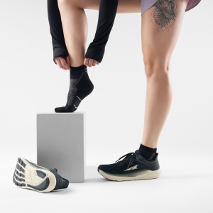 Șosete Merino alergare Smartwool Run - negru | Ankle | Targeted Cushion - Img 2