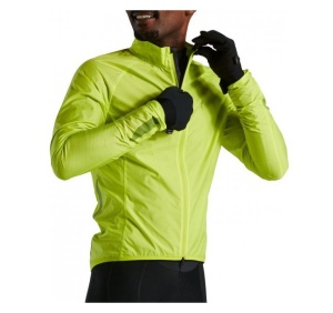 Specialized - jacheta ciclism vant pentru barbati men Trail-Series Wind HyperViz - verde fluo - Img 4