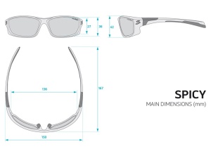 Spiuk - ochelari soare sport fotocromatici Spicy, lentile Lumiris II, negru fumuriu - rama neagra mata - Img 3
