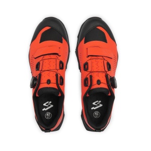 Spiuk - Pantofi ciclism MTB AMARA shoes - portocaliu intens scarlet negru - Img 3