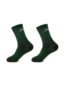 Spiuk - Set sosete ciclism medii ANATOMIC medium long 2 socks pack - alb
