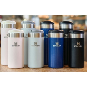 Stanley - termos mic calatorie The Aerolight Transit Mug - albastru royal metalic - 470 ml - Img 25